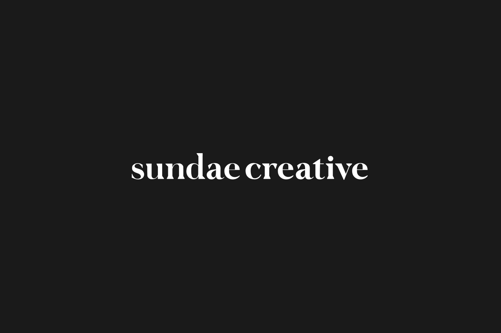 logo Sundae Creative
