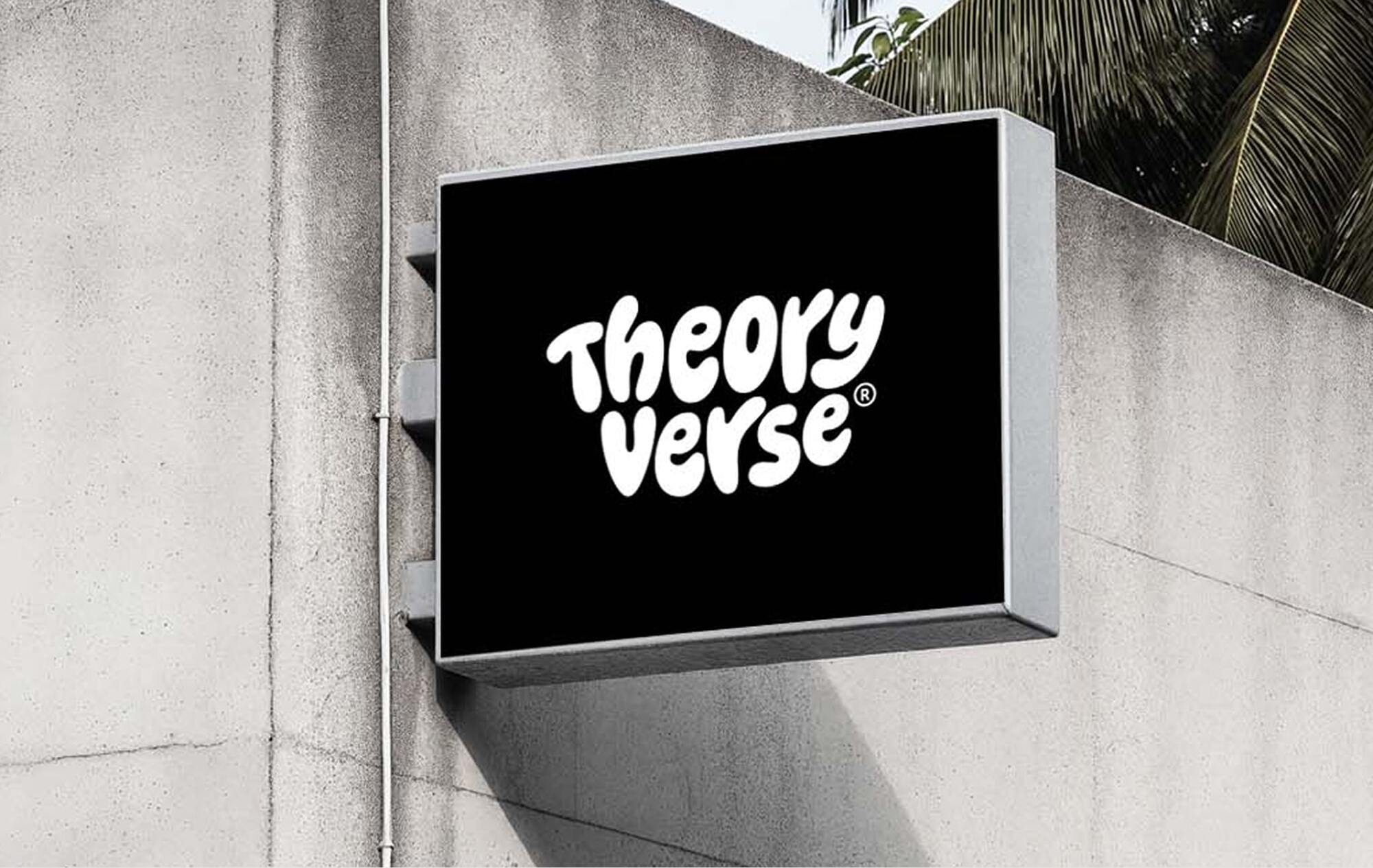 Shop sign Theory Verse