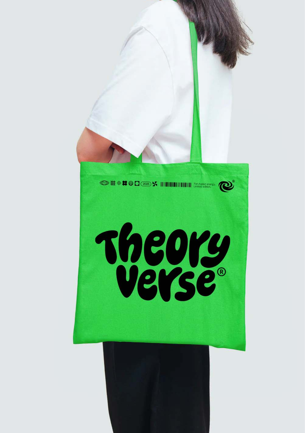 tote bag Theory verse