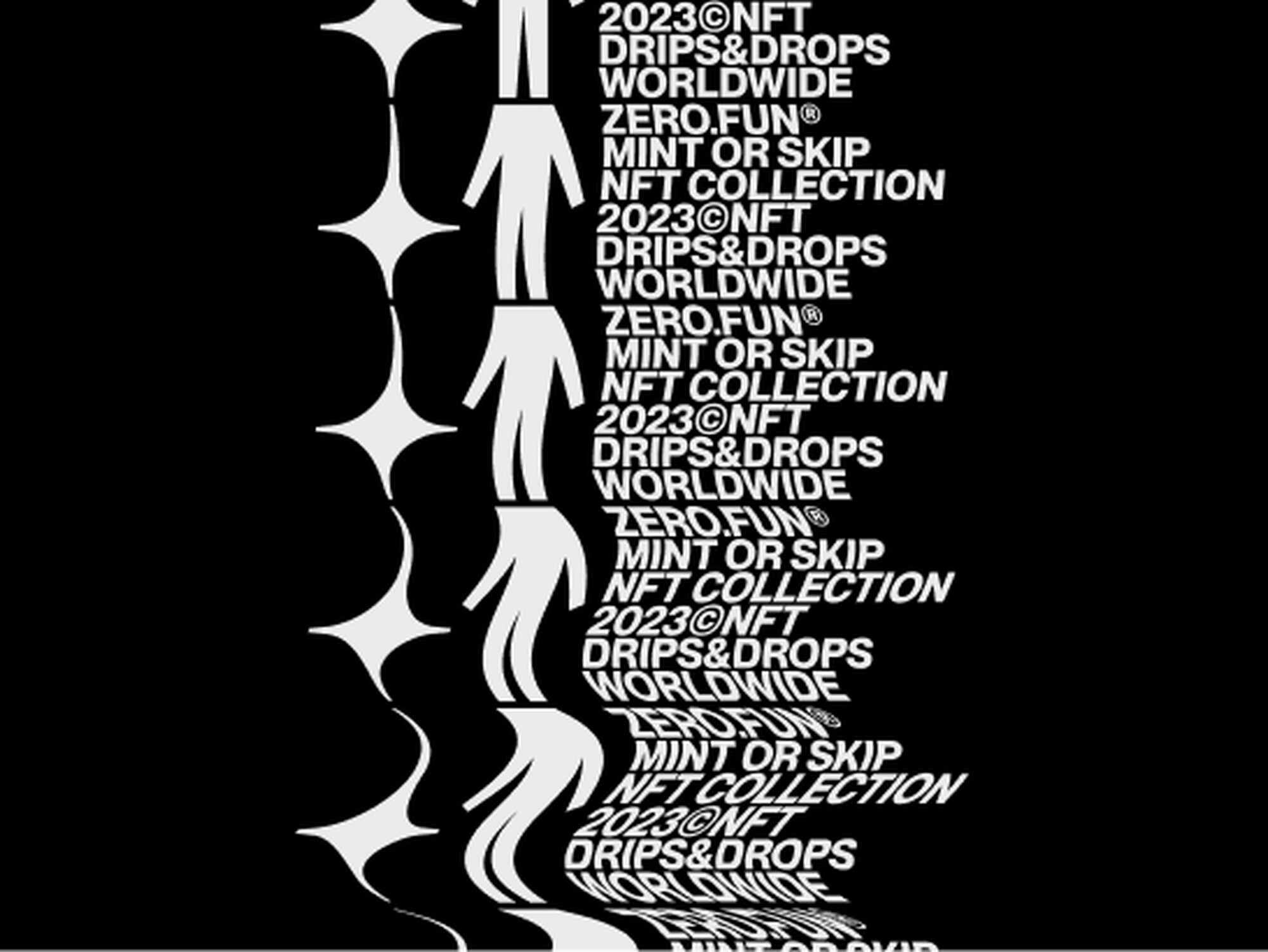 Distorted logo
